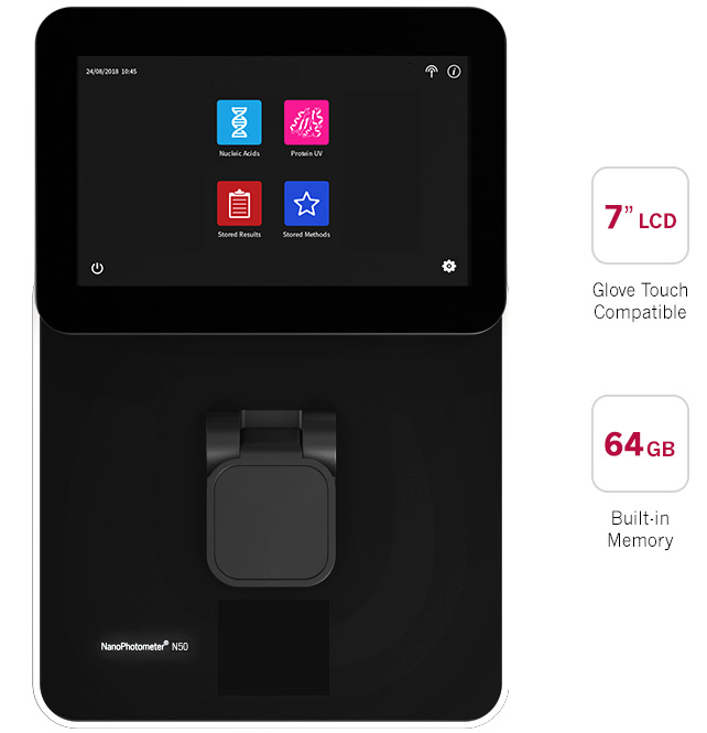 N50-GO_stand_alone_operation-nanovolume-spectrophotometer-implenGO NanoDrop Alternative