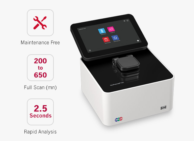 N50-GO-maintenance-free-spectrophotometer-NanoDrop Alternative implen-nanophotometer-spectrophotometer-g